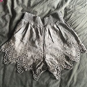 Lace shorts